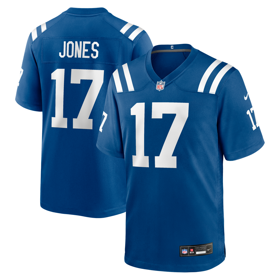 Daniel Jones Indianapolis Colts Nike Royal Team Game Jersey