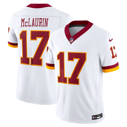 Terry McLaurin Washington Commanders Nike White Vapor F.U.S.E. Stitched Limited Jersey