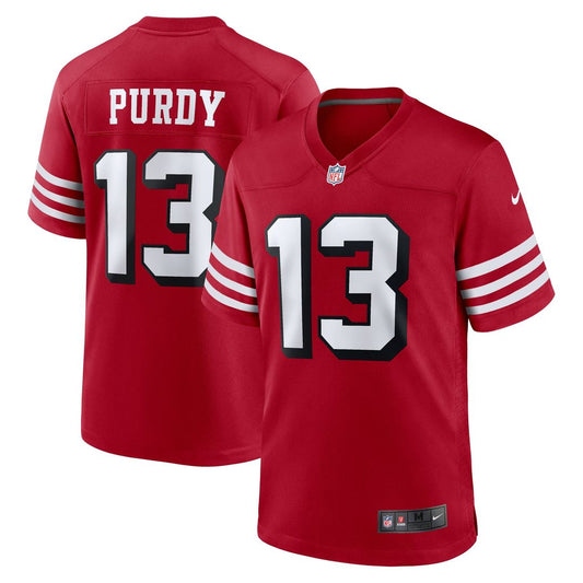 Brock Purdy San Francisco 49ers Nike Scarlet Alternate Game Player Jersey