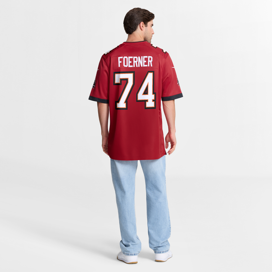 Marshall Foerner Tampa Bay Buccaneers Nike Red Team Game Jersey
