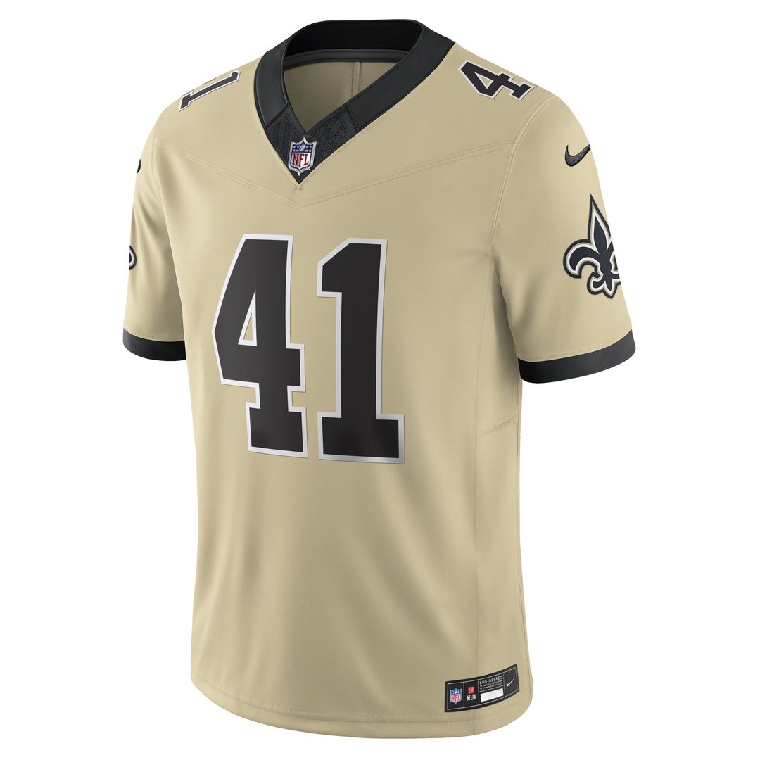 Alvin Kamara New Orleans Saints Nike Black Vapor F.U.S.E. Limited Jersey