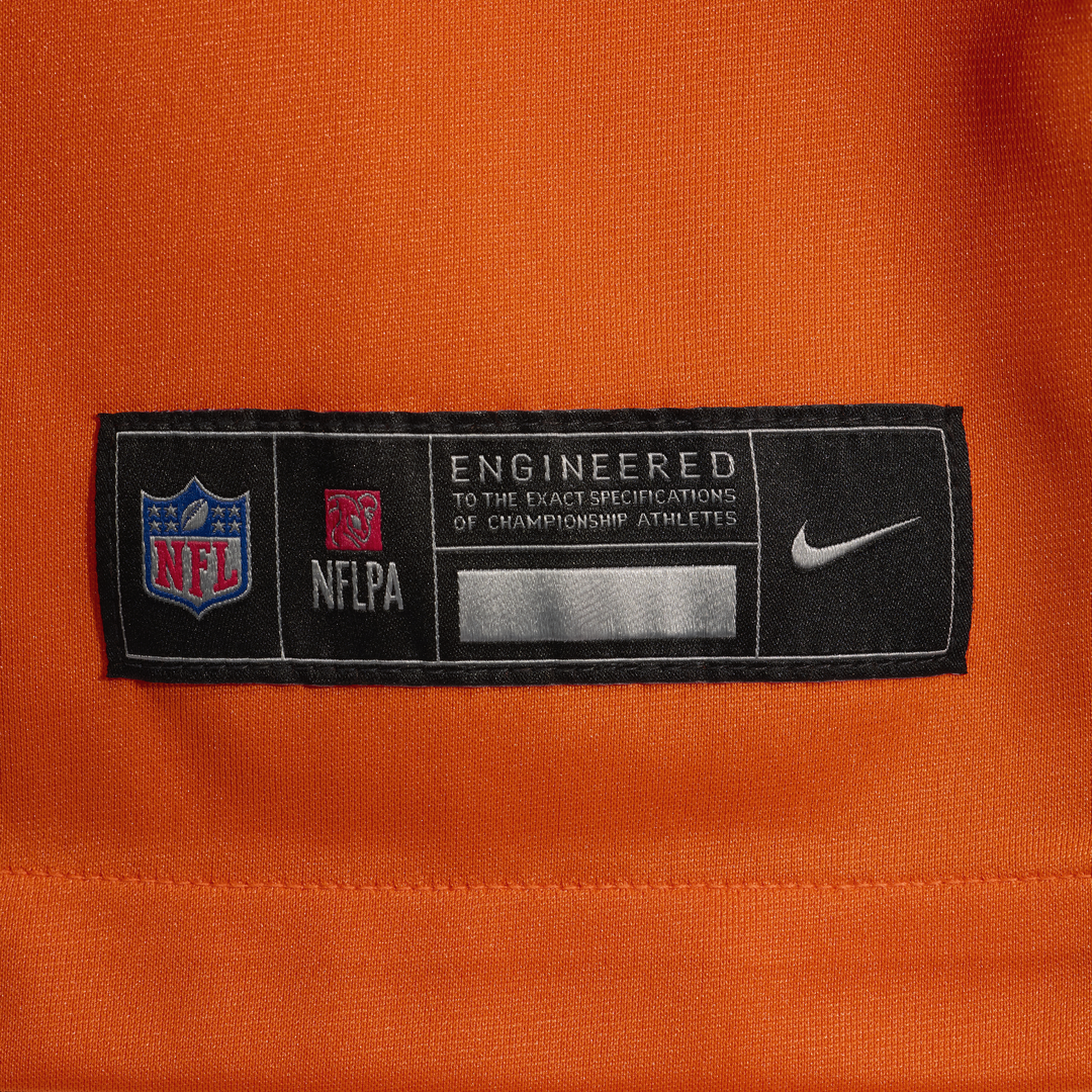 Evan Engram Denver Broncos Nike Orange Team Game Jersey