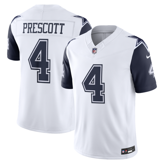 Dak Prescott Dallas Cowboys Nike White Alternate Vapor F.U.S.E. Stitched Limited Jersey