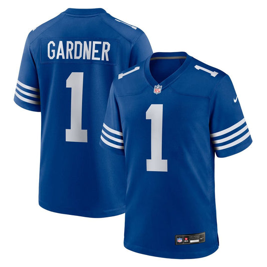 Ahmad Sauce Gardner Indianapolis Colts Nike Royal Alternate Game Jersey