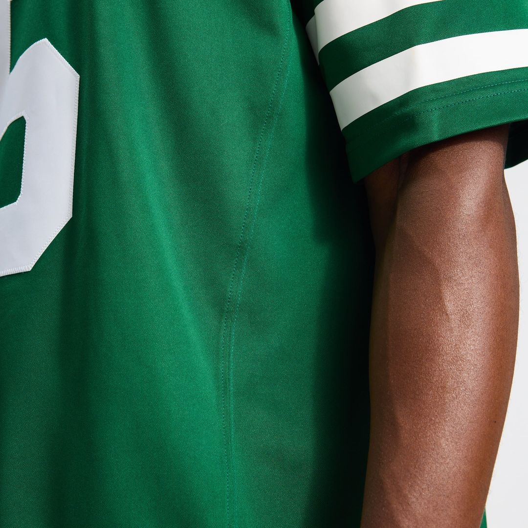 Garrett Wilson New York Jets Nike Legacy Green Team Vapor F.U.S.E. Stitched Limited Jersey