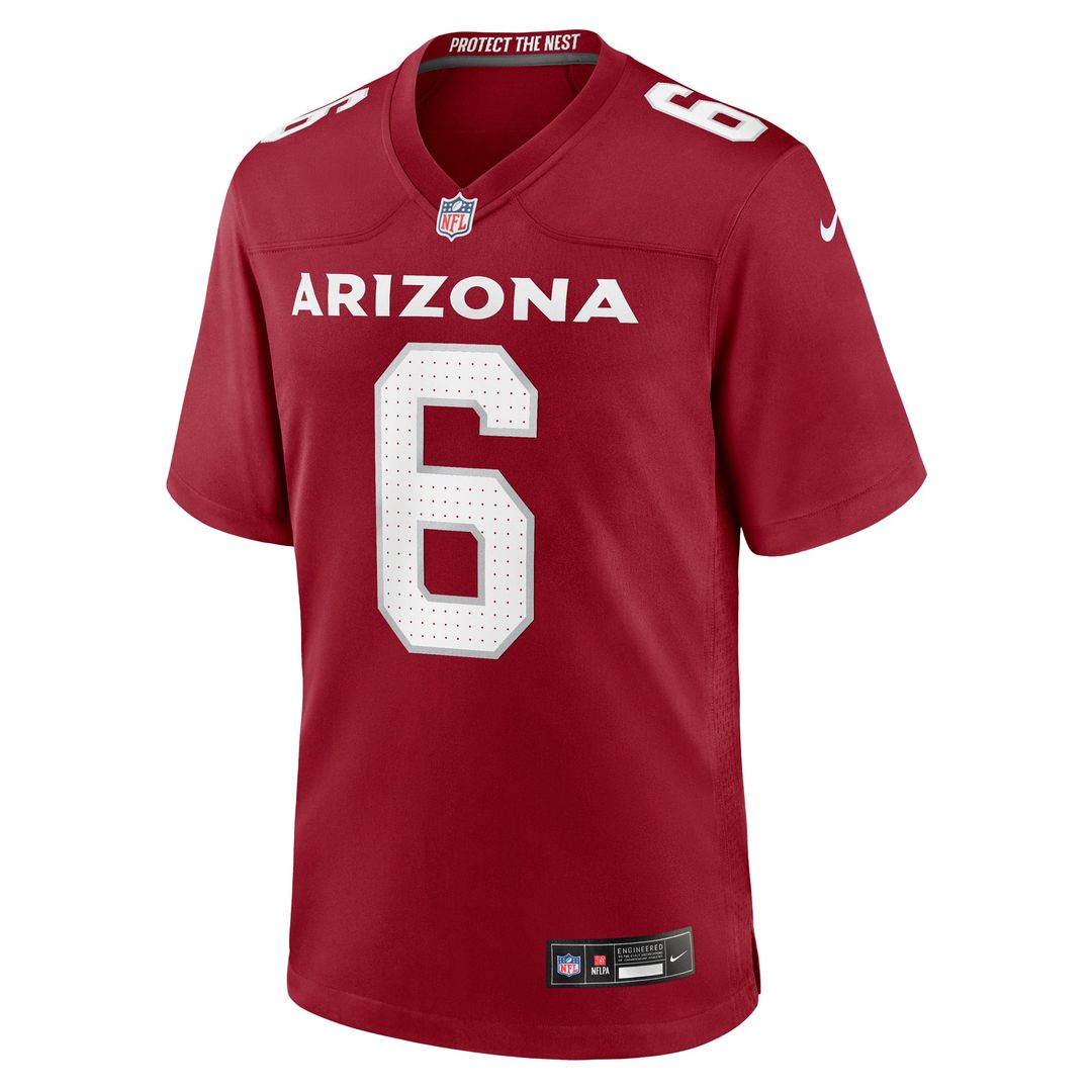 James Conner Arizona Cardinals Nike Cardinal Home Game Jersey