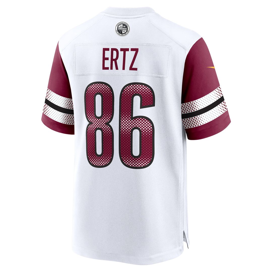 Zach Ertz Washington Commanders Nike White Game Jersey