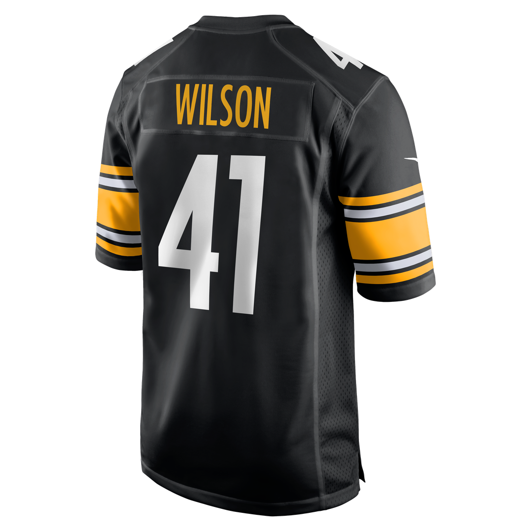 Payton Wilson Pittsburgh Steelers Nike Black Game Jersey