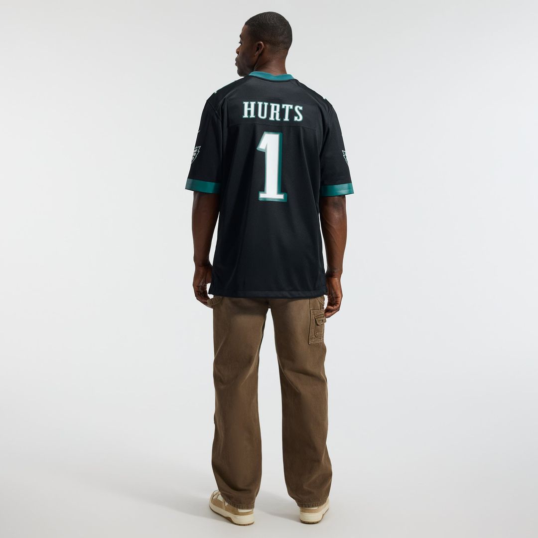 Jalen Hurts Philadelphia Eagles Nike Midnight Green Team Game Jersey