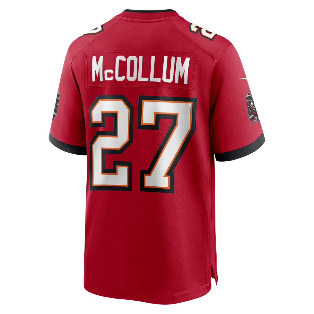 Zyon McCollum Tampa Bay Buccaneers Nike Red Game Player Jersey