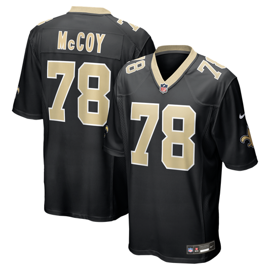 Erik McCoy New Orleans Saints Nike Black Game Jersey
