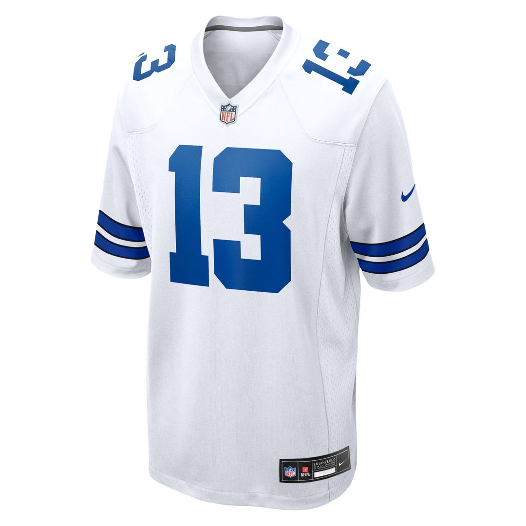 Caleb Downs Dallas Cowboys Nike White Game Jersey