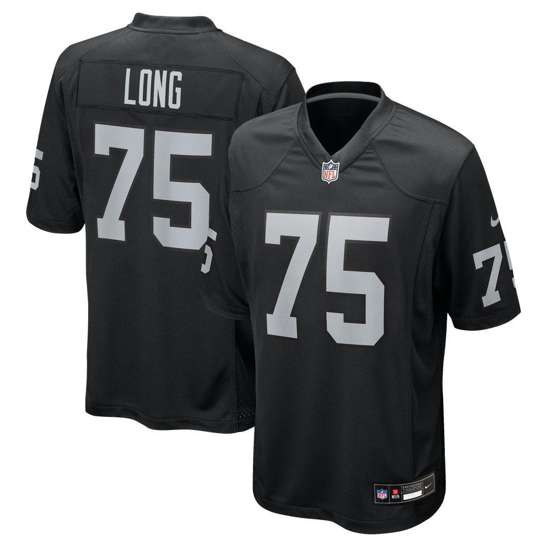 Howie Long Las Vegas Raiders Nike Black Game Retired Player Jersey