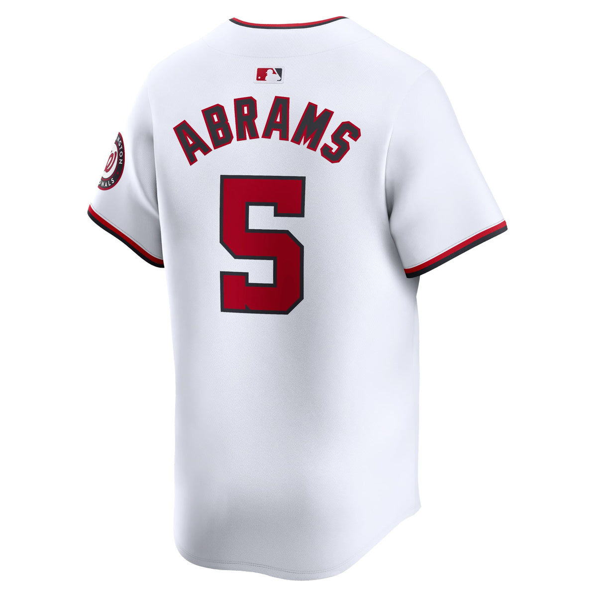 Washington Nationals CJ Abrams Nike White Home Limited Player Jersey