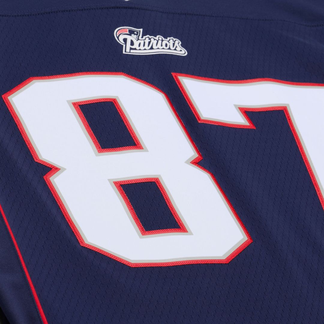 Rob Gronkowski New England Patriots Mitchell & Ness Navy Big & Tall 2010 Legacy Retired Player Jersey
