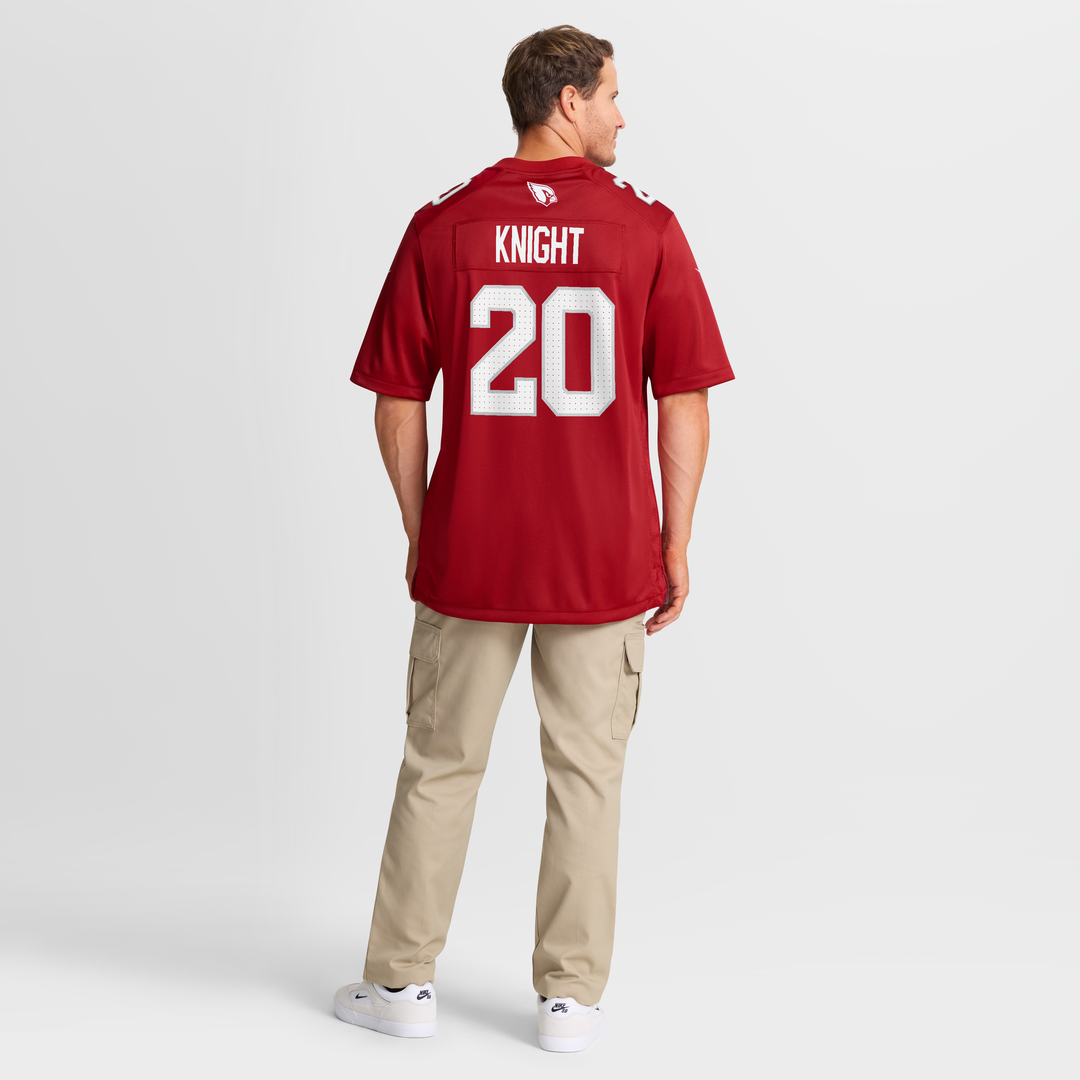 Zonovan Knight Arizona Cardinals Nike Cardinal Team Game Jersey