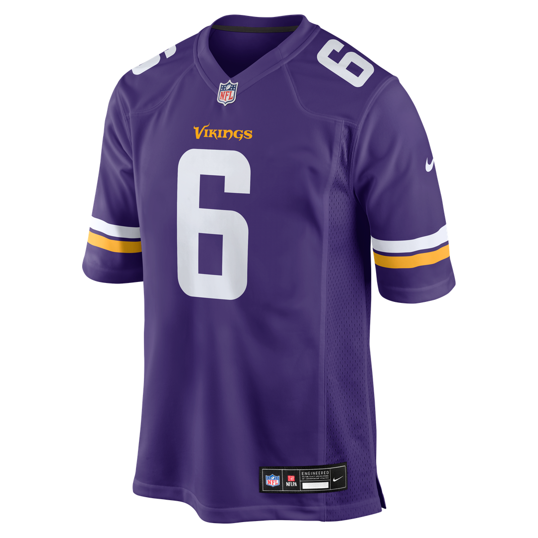Dwight McGlothern Minnesota Vikings Nike Purple Team Game Jersey