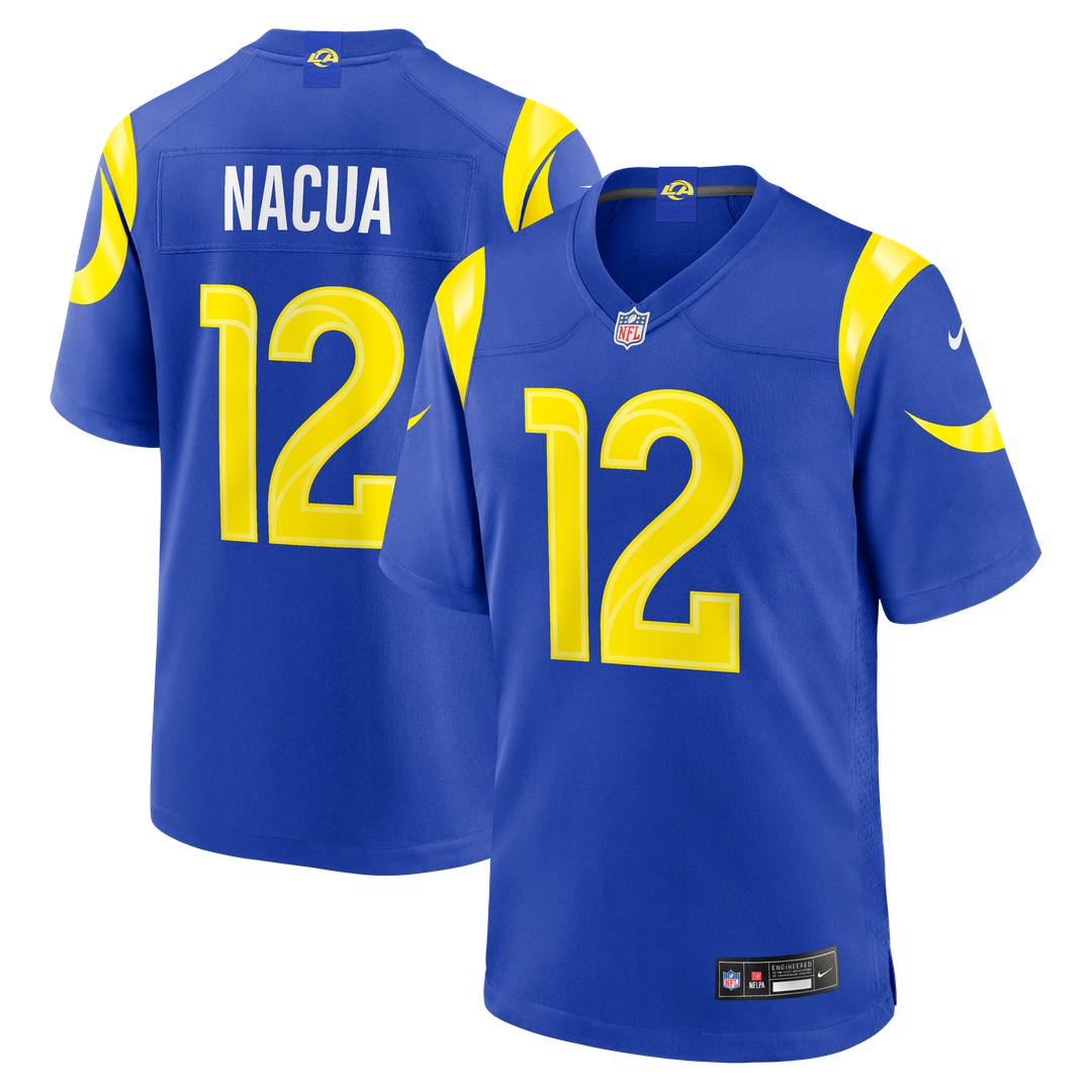 Puka Nacua Los Angeles Rams Nike White White Game Player Jersey