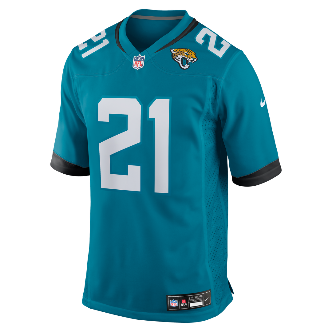 Christian Braswell Jacksonville Jaguars Nike Teal Team Game Jersey