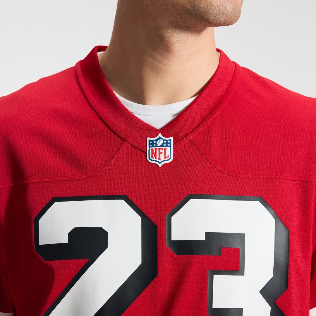 Christian McCaffrey San Francisco 49ers Nike Scarlet Alternate Game Player Jersey