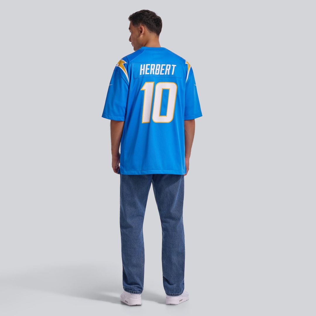 Justin Herbert Los Angeles Chargers Nike Navy Alternate Super Chargers Game Player Jersey