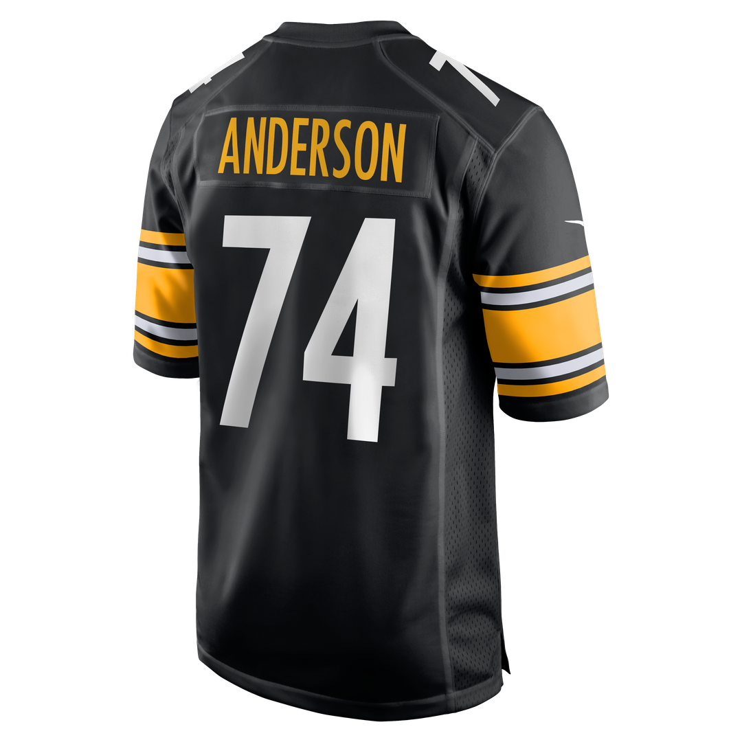 Spencer Anderson Pittsburgh Steelers Nike Black Game Jersey