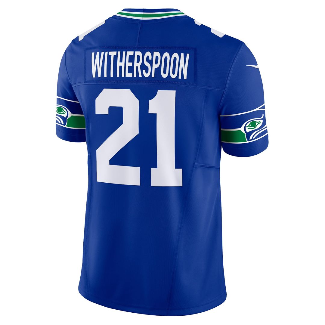 Devon Witherspoon Seattle Seahawks Nike Royal Alternate Vapor F.U.S.E. Limited Jersey