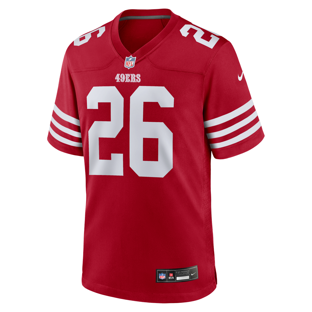 Chase Lucas San Francisco 49ers Nike Scarlet Team Game Jersey