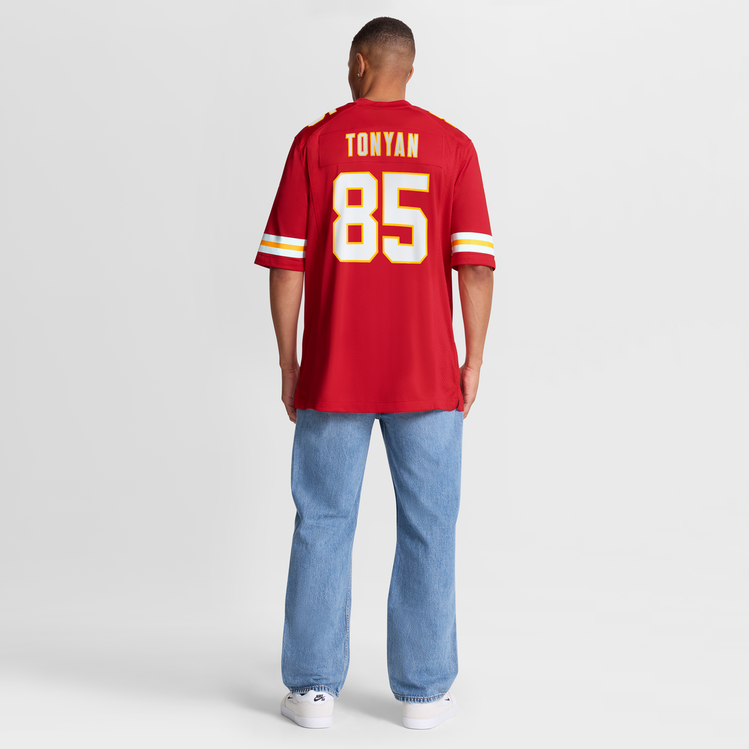 Robert Tonyan Kansas City Chiefs Nike Red Team Game Jersey