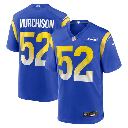 Larrell Murchison Los Angeles Rams Nike Royal Team Game Jersey
