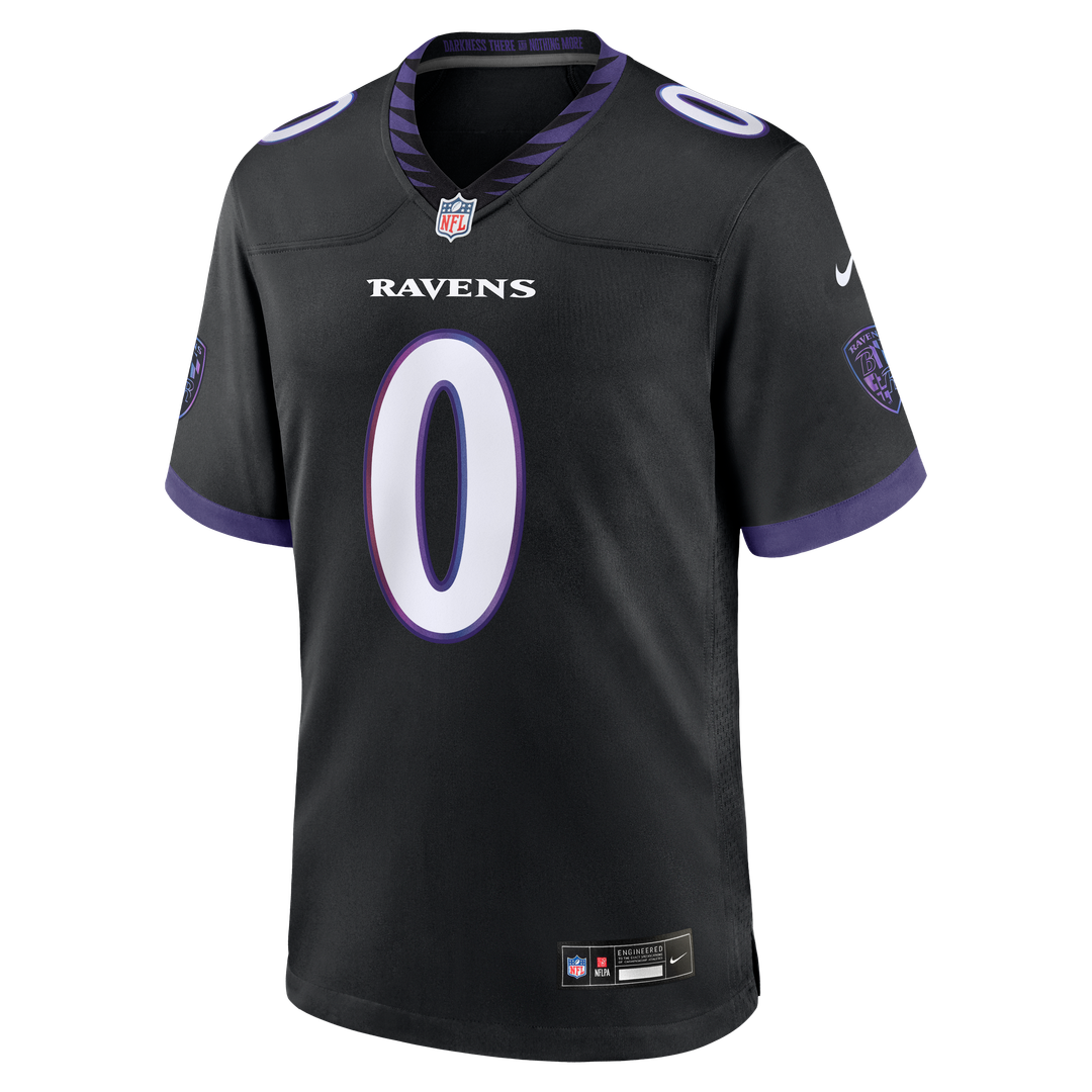 Roquan Smith Baltimore Ravens Nike Purple Alternate Game Jersey