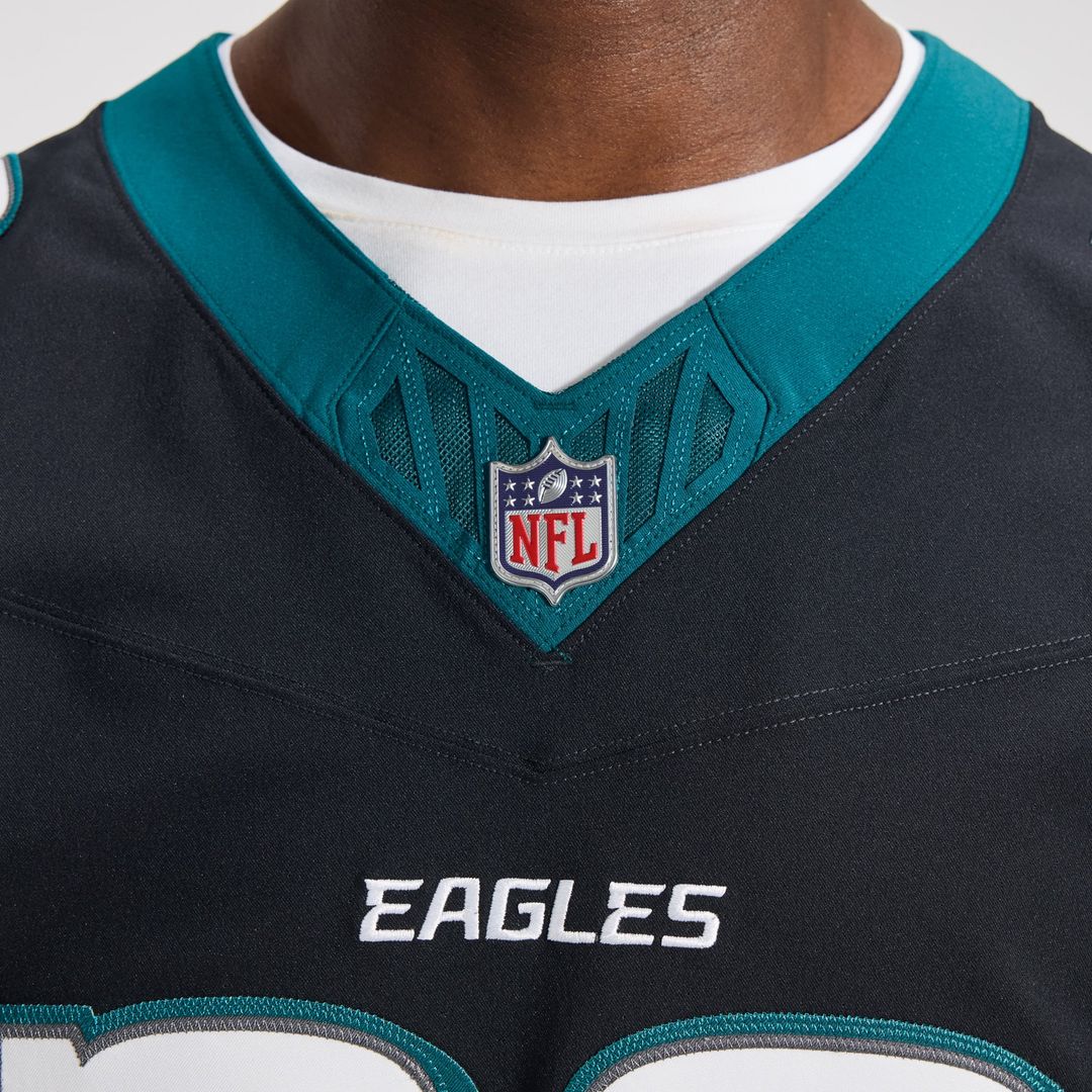 Saquon Barkley Philadelphia Eagles Nike Black Alternate Vapor F.U.S.E. Elite Jersey