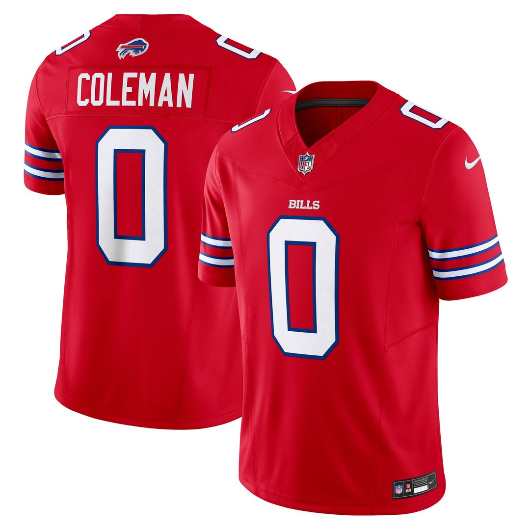 Keon Coleman Buffalo Bills Nike Royal Team Vapor F.U.S.E. Limited Jersey