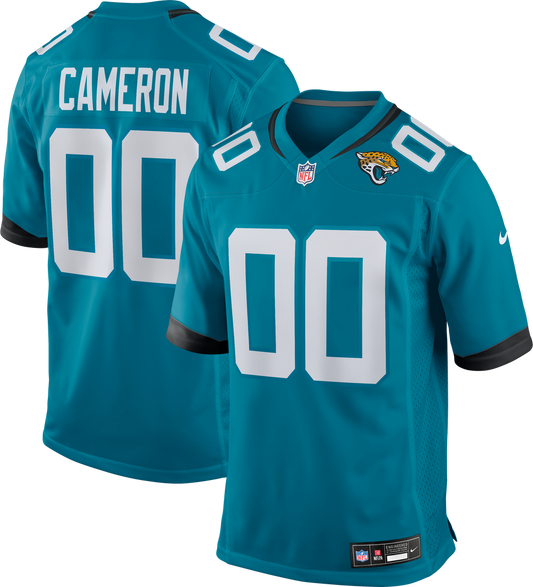 Josh Cameron Jacksonville Jaguars Nike Teal Game Jersey
