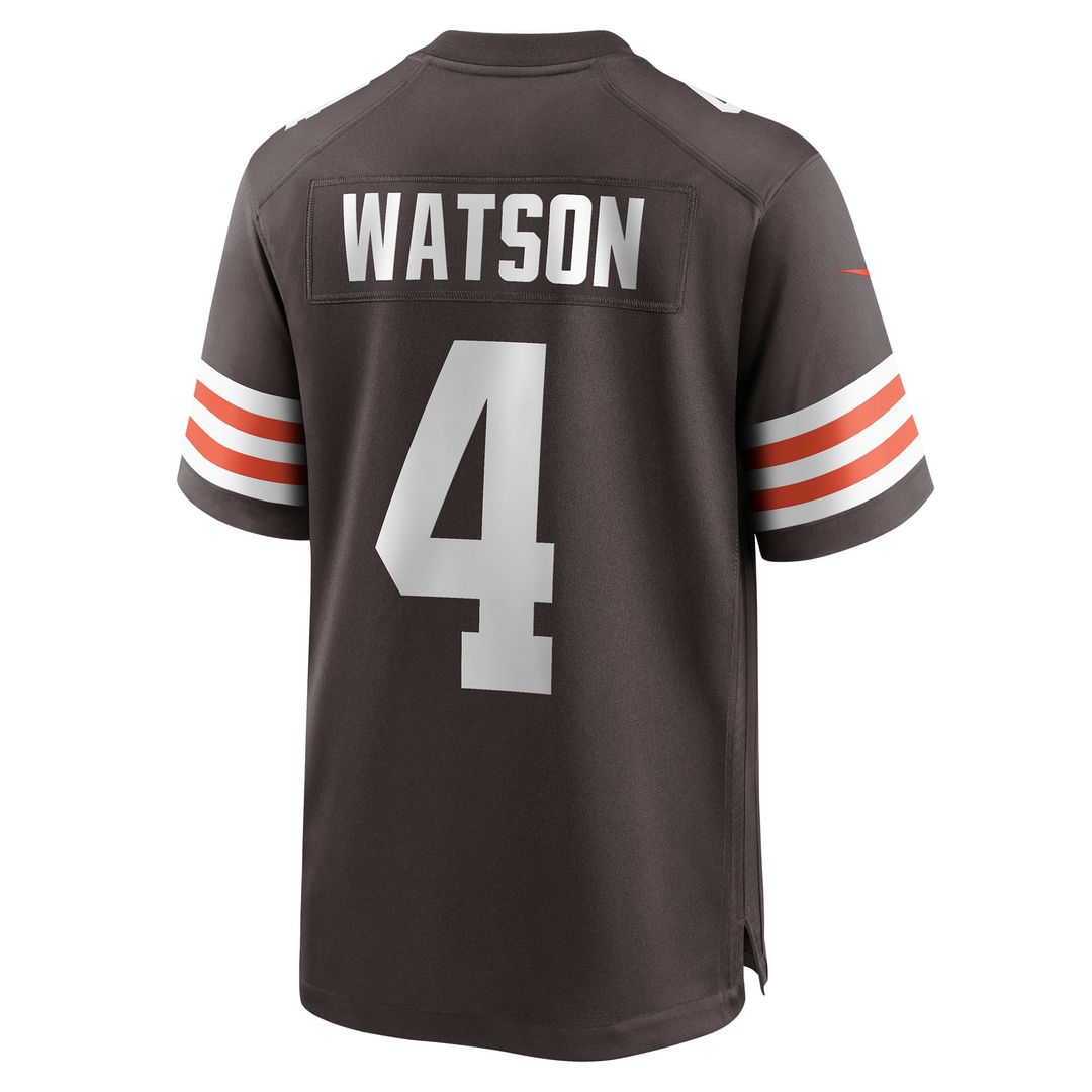 Deshaun Watson Cleveland Browns Nike Brown Game Jersey