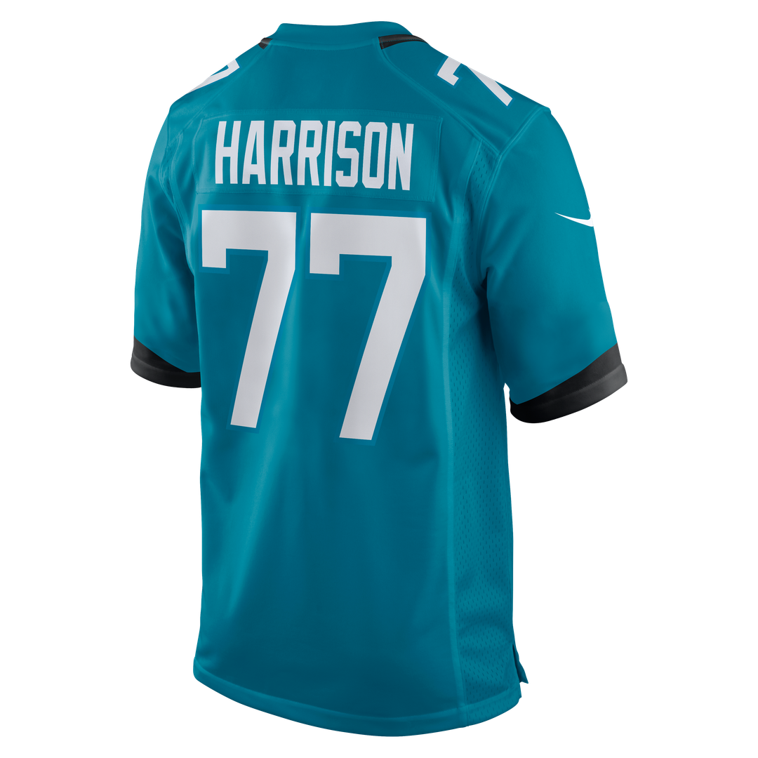 Anton Harrison Jacksonville Jaguars Nike Teal Game Jersey