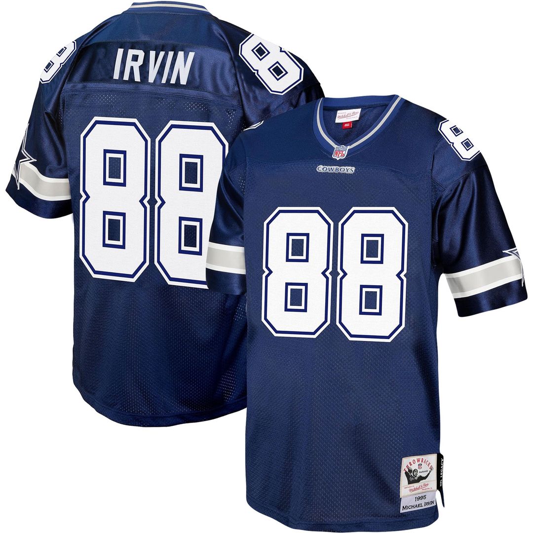Michael Irvin Dallas Cowboys Mitchell & Ness Navy Legacy Replica Jersey