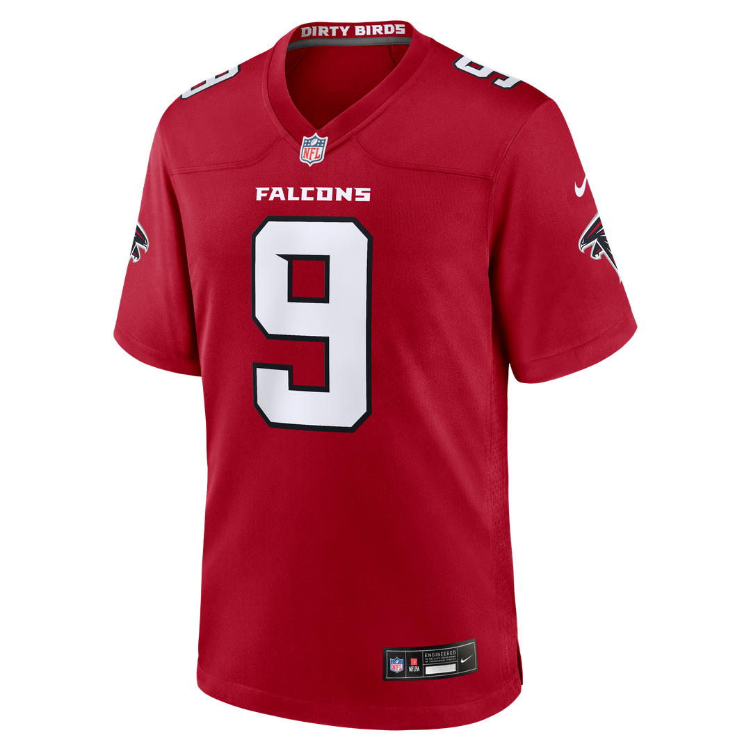 Michael Penix Jr. Atlanta Falcons Nike Black Alternate Game Jersey