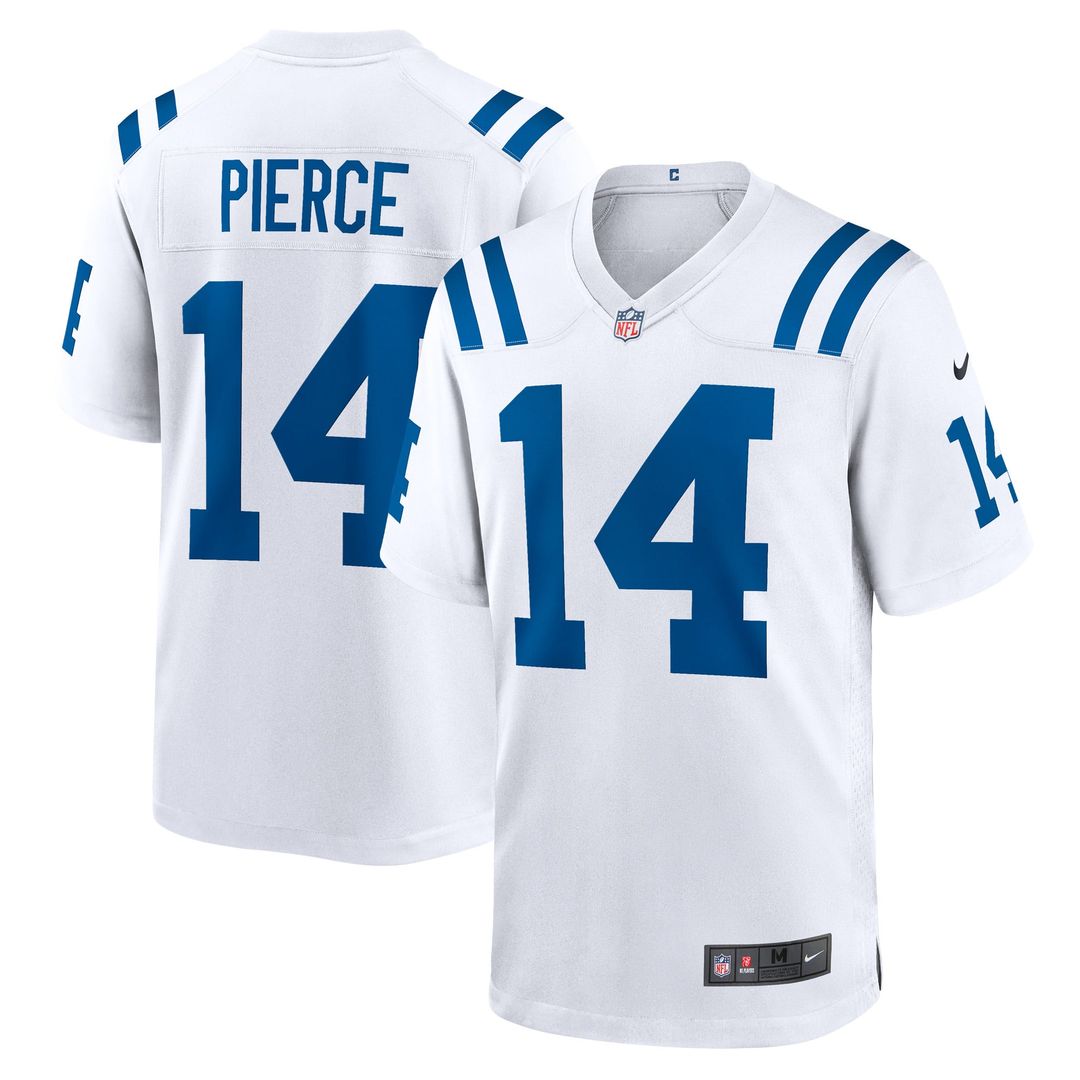 Alec Pierce Indianapolis Colts Nike White Away Game Player Jersey