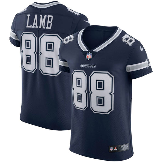 CeeDee Lamb Dallas Cowboys Nike Navy Vapor Elite Jersey