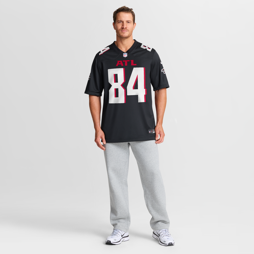 Alfred Jenkins Atlanta Falcons Nike Black Game Retired Player Jersey