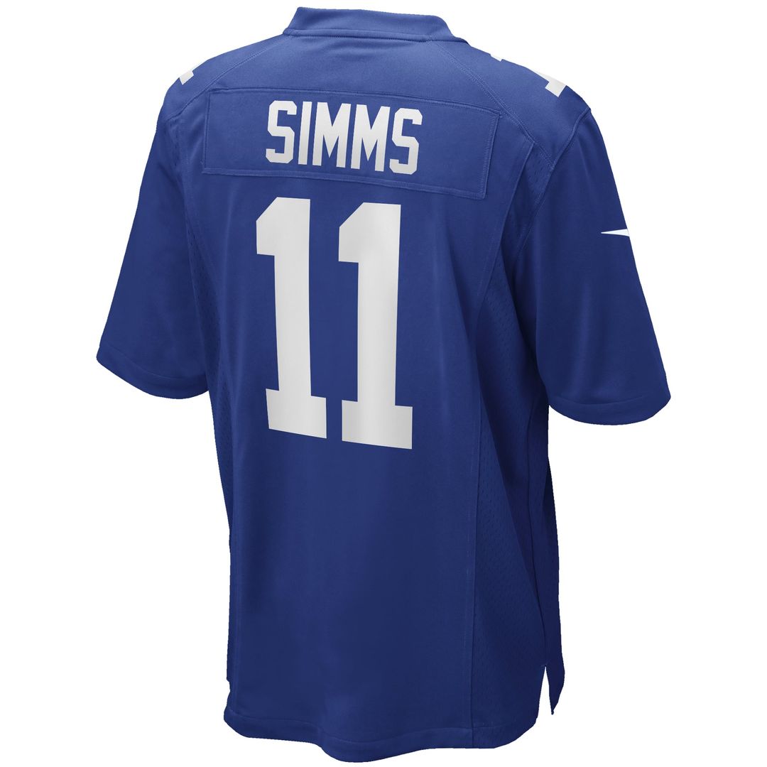Phil Simms New York Giants Nike Royal Game Retired Player Jersey