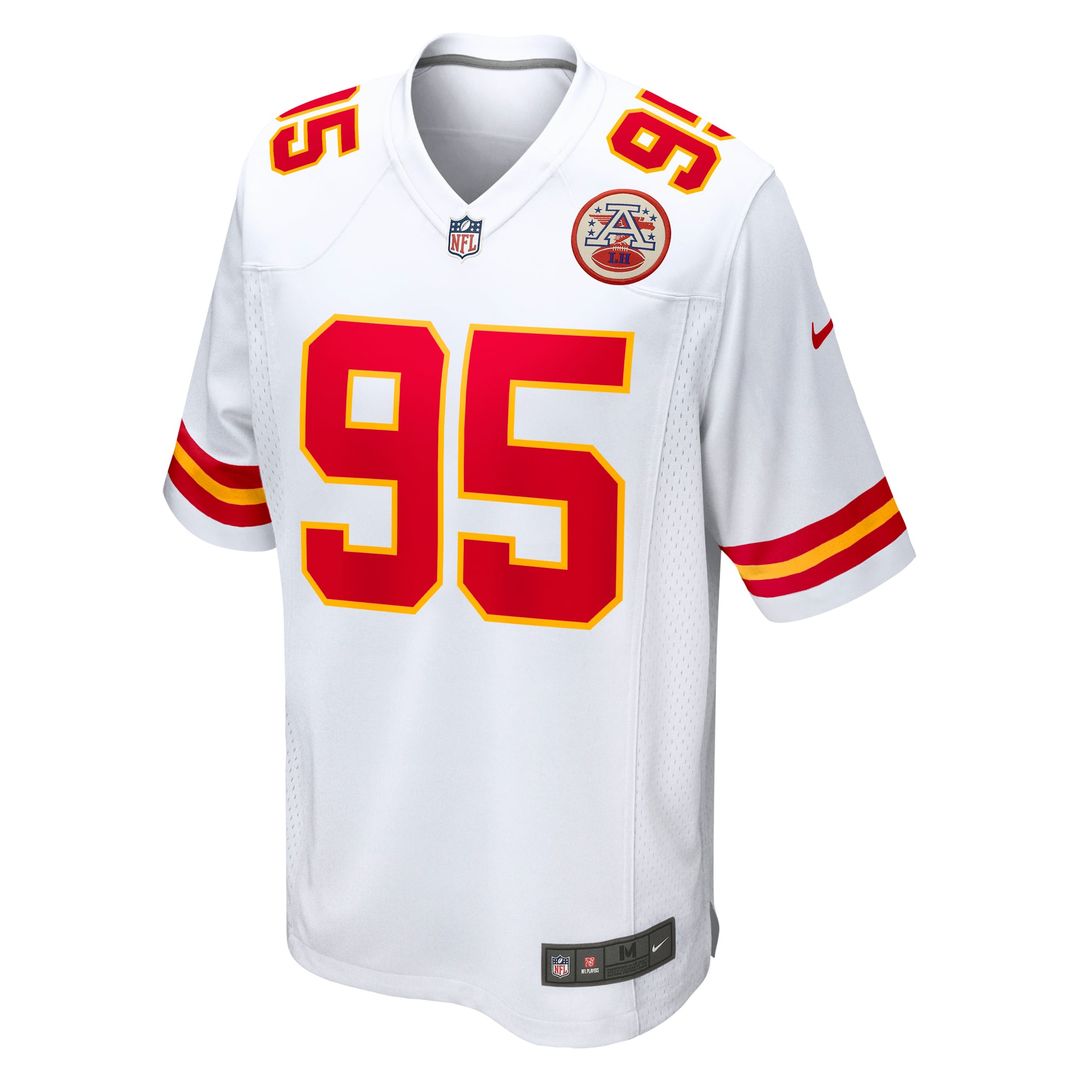 Chris Jones Kansas City Chiefs Nike White Game Jersey