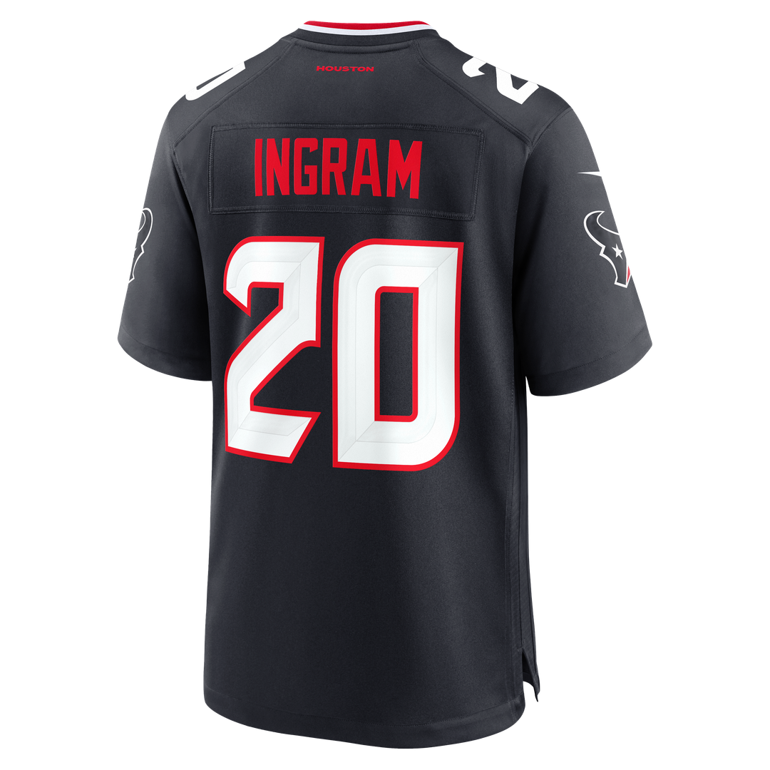 Ja'Marcus Ingram Houston Texans Nike Navy Team Game Jersey