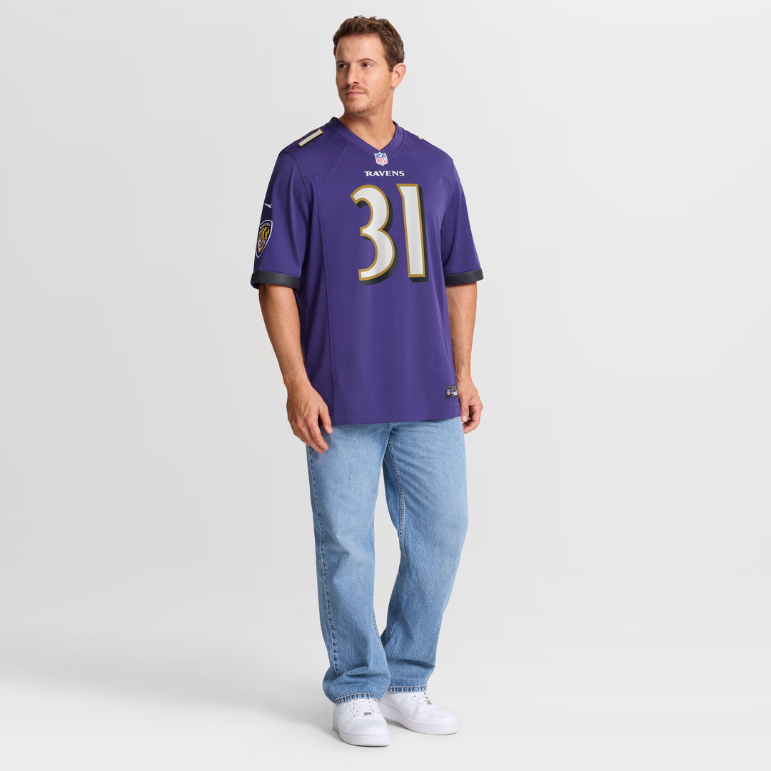 Jamal Lewis Baltimore Ravens Nike Purple Game Retired Player Jersey
