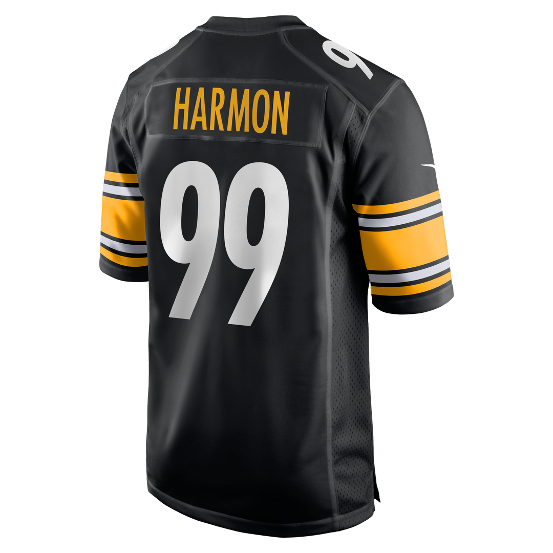 Derrick Harmon Pittsburgh Steelers Nike Black Game Player Jersey