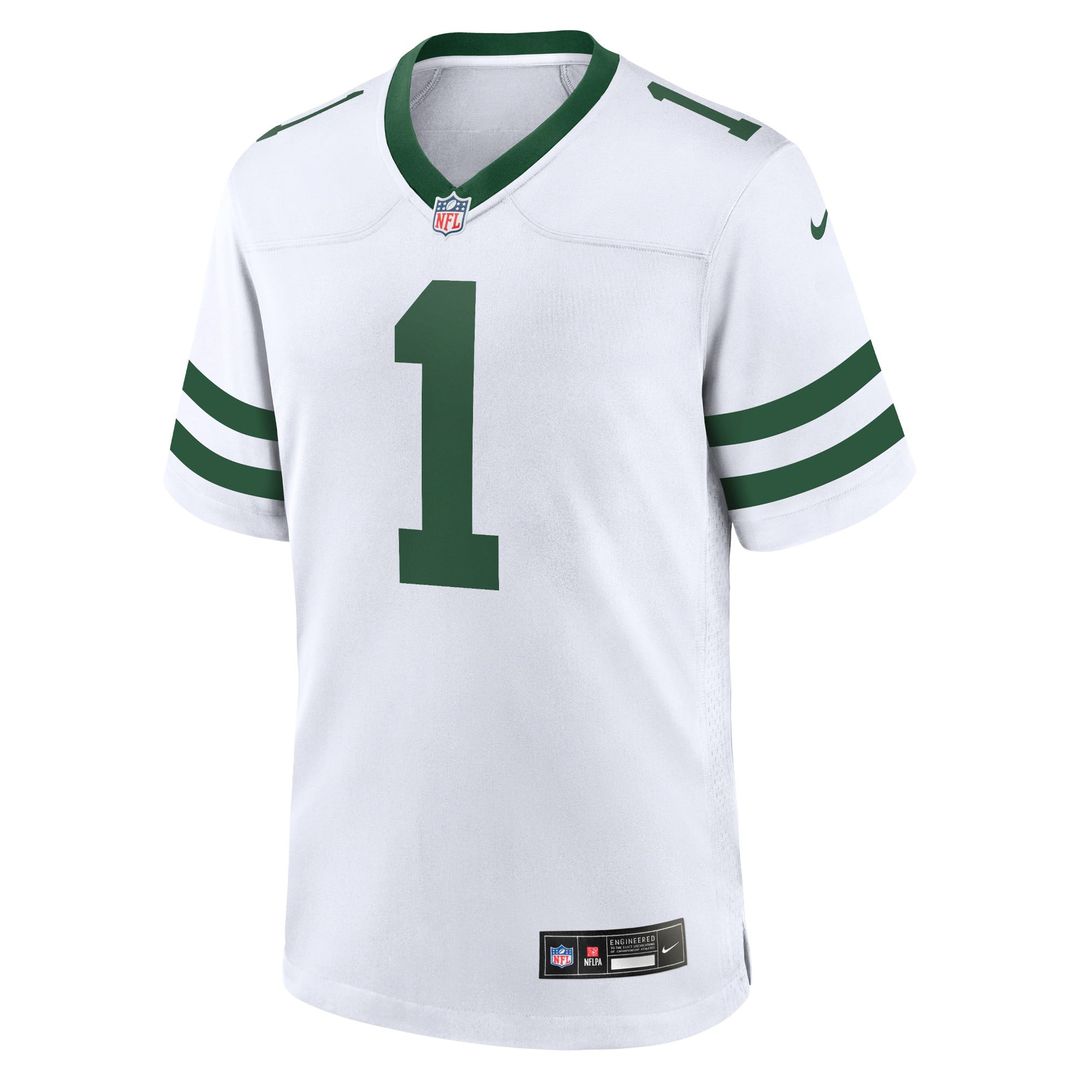 Ahmad Sauce Gardner New York Jets Nike Legacy White Game Jersey