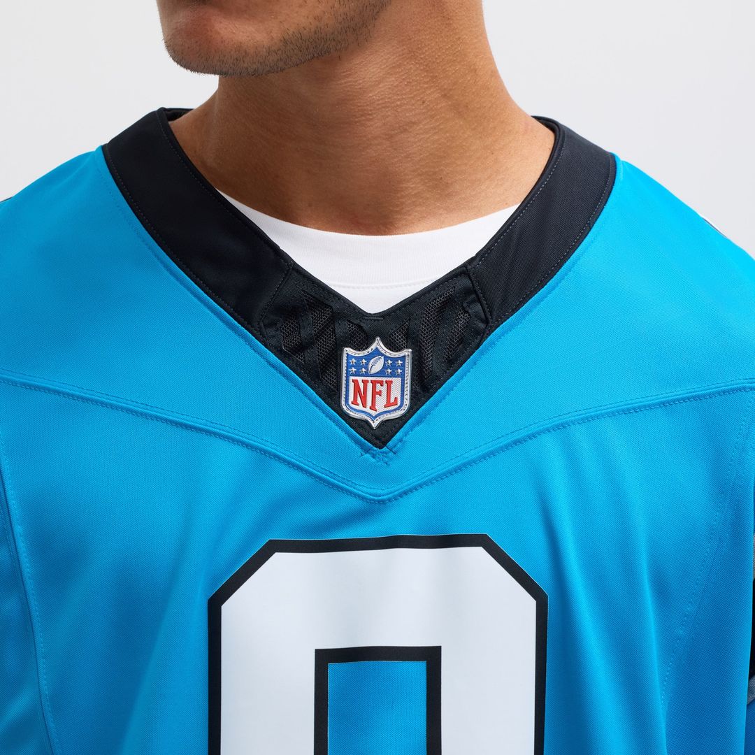 Jaycee Horn Carolina Panthers Nike Blue Vapor F.U.S.E. Limited Jersey