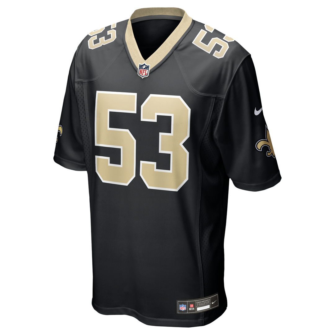 Jaylan Ford New Orleans Saints Nike Black Game Jersey