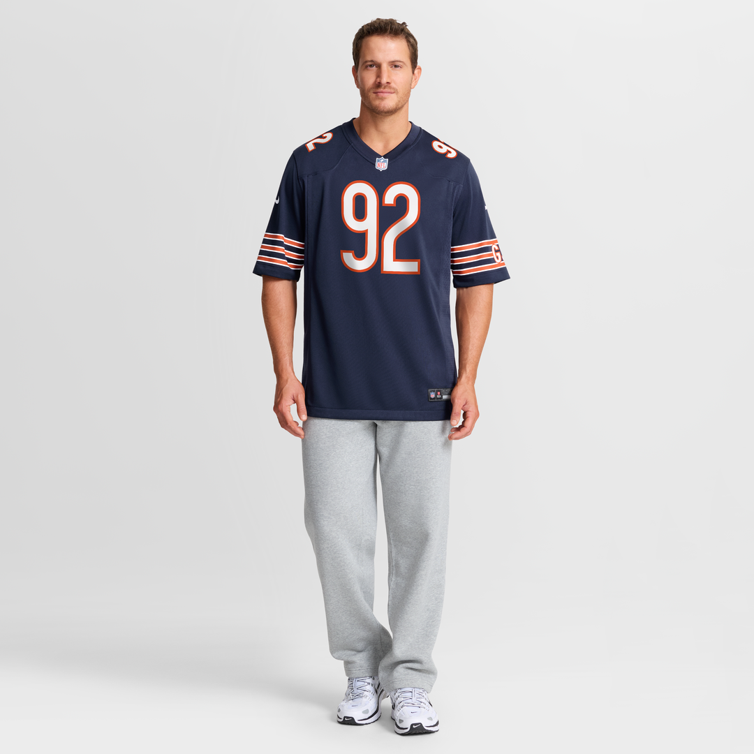 Daniel Hardy Chicago Bears Nike Navy Team Game Jersey